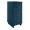 Manhattan Comfort Granville Tall 23.62 Narrow Dresser in Midnight Blue DR-5004 - alternate 3